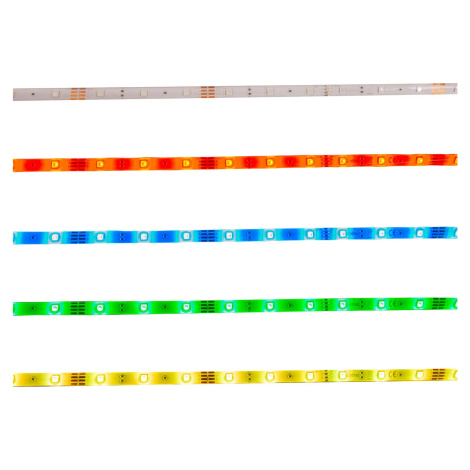 Näve LED RGB Stripe s dálkovým ovládáním, délka 5 m