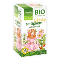 Apotheke BIO Dětský ovocný čaj se šípkem 20x2g