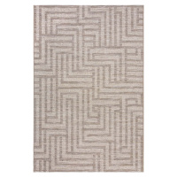 Šedo-béžový venkovní koberec 290x200 cm Salerno - Flair Rugs