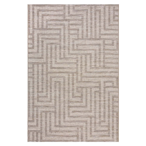 Šedo-béžový venkovní koberec 290x200 cm Salerno - Flair Rugs