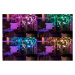 Venkovní spotové zemní/nástěnné svítidlo Philips Hue Lily 17414/30/P7 set 3ks 2000K-6500K RGB