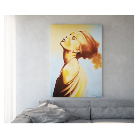 Obraz Young Žena 120x170 cm vícebarevná akryl na plátně