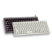 CHERRY klávesnice G84-4100 COMPACT KEYBOARD, lehká, USB, EU, bílá