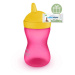 PHILIPS AVENT - Hrneček Grippy s tvrdou hubičkou 300 ml dívka+WW Soapberry 60ks