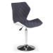 Barová židle Matrix 2, bílo-šedá