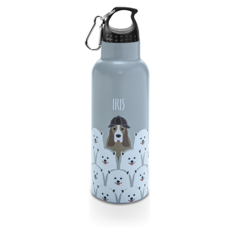 IRIS Dětská termoska Friends 500ml - šedá