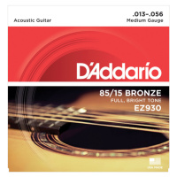 D'Addario EZ930 80/15 Bronze Medium - .013 - .056