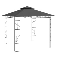 vidaXL Altán 3 x 3 x 2,7 m antracitový 160 g/m²