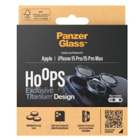 PanzerGlass HoOps Apple iPhone 16 Pro/15 Pro/16 Pro Max/15 Pro Max ochr. kroužky foto modrý tita