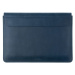 FIXED Oxford kožené pouzdro MacBook Pro 14" modré