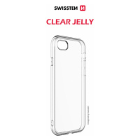 Silikonové pouzdro Swissten Clear Jelly pro Apple iPhone 14 Plus, transparentní
