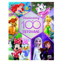 Jiri Models 100 tetování s omalovánkami Disney, holky