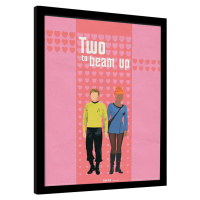 Obraz na zeď - Star Trek - Two to Beam Up, 34.3x44.5 cm