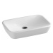 Ravak umyvadlo Ceramic 600 R keramické white 600 x 400 x 120 mm, na desku, obdélníkové