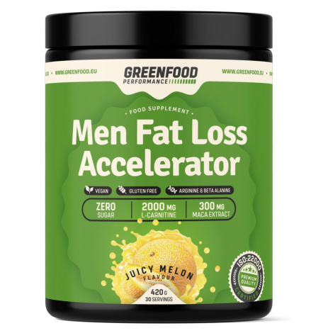 GreenFood Performance Men Fat Loss Accelerator Juicy meloun 420 g GreenFood Nutrition