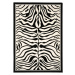 Alfa Carpets Kusový koberec Zebra black/white Rozměry koberců: 120x170