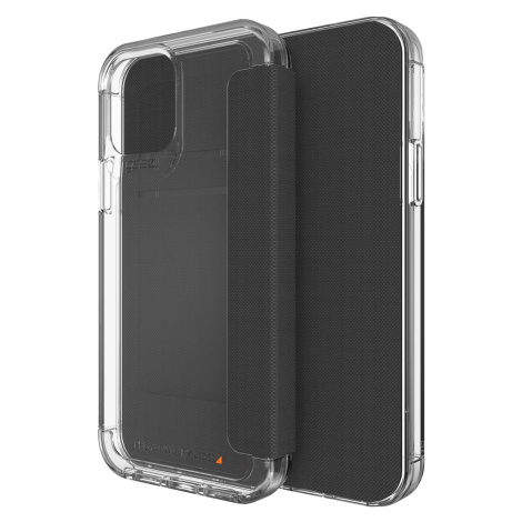 Pouzdro GEAR4 Wembley Flip for iPhone 12/12 Pro black/clear (702006041)