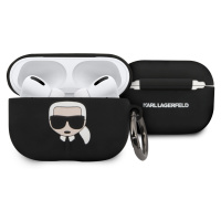 Karl Lagerfeld silikonový kryt pro Apple Airpods Pro black