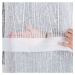 Dekorační krátká vzorovaná záclona na žabky WIKTORIA LINE 160 bílá 310x160 cm MyBestHome