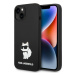 Karl Lagerfeld KLHMP14MSNCHBCK hard silikonové pouzdro iPhone 14 PLUS 6.7" black Silicone Choupe