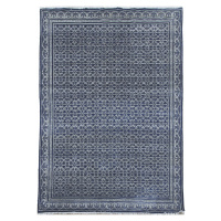 Diamond Carpets koberce Ručně vázaný kusový koberec Diamond DC-OC Denim blue/silver - 180x275 cm