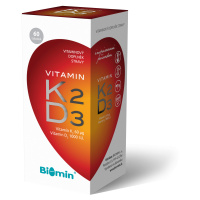 Biomin Vitamín K2 + D3  60µg; D3 1000 I.U. 60 tobolek