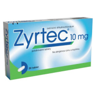 Zyrtec 10 mg 20 tablet