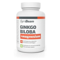 GymBeam Ginkgo Biloba + Magnesium, 90 kapslí