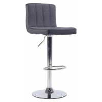 Tempo Kondela Barová židle HILDA - šedá / černá + kupón KONDELA10 na okamžitou slevu 3% (kupón u