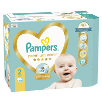 PAMPERS Premium care vel. 2 mega box 4-8 kg 136 ks