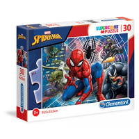Puzzle Supercolor 30 dílků Spiderman