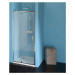 EASY LINE sprchové dveře otočné 880-1020mm, sklo BRICK EL1738