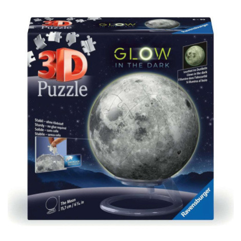 RAVENSBURGER 3D Svítící puzzleball Měsíc 73 dílků 162466