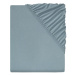 LIVARNO home Žerzejové napínací prostěradlo, 90-100 x 200 cm (modrá)