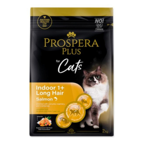 Prospera Plus Indoor 1+ Losos Dlhá Srst 2kg