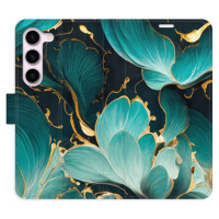 iSaprio flip pouzdro Blue Flowers 02 pro Samsung Galaxy S23 5G
