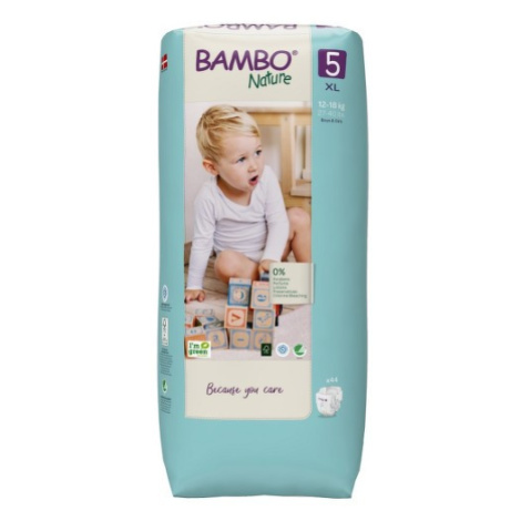 Bambo Nature 5 dětské plenky 12 - 18 kg 44 ks