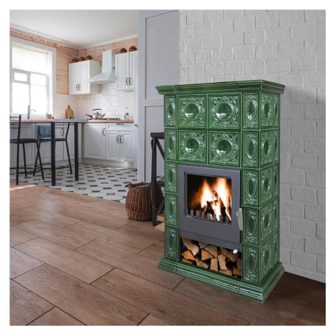 Krbová kamna Altenburg Glassgreen 8 kW DOMOFIRE