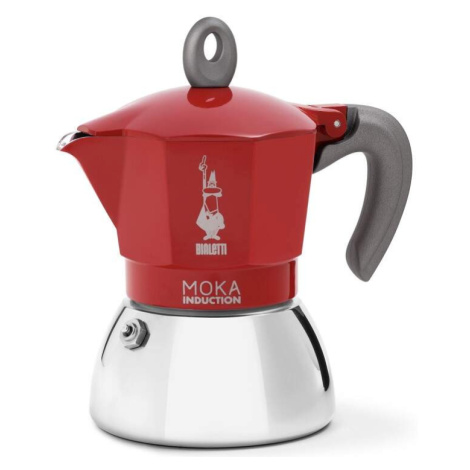 Bialetti Moka Induction 6 červená