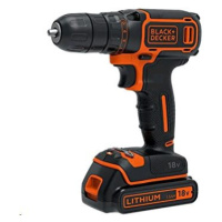 Black &  Decker Aku příklepová vrtačka Black&Decker BL188N / bez baterie a nabíječky / 18V / čer