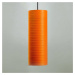 Karboxx Tube závěsné světlo, 30 cm, oranžové