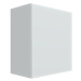 ArtExt Kuchyňská skříňka horní digestořová PLATINIUM | W8 60 Barva korpusu: Bílá