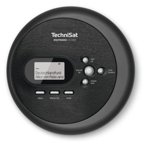 TechniSat DigitRadio CD 2GO, černá - 0000/3942