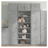 vidaXL Skříň highboard betonově šedá 70 x 41 x 185 cm kompozitní dřevo