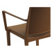 91039 Křeslo MOSK ARMCHAIR, taupe, 82 x 57 x 56 cm