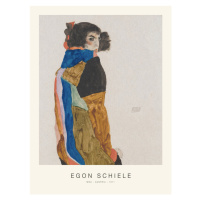 Obrazová reprodukce Moa (Special Edition Female Portrait) - Egon Schiele, 30x40 cm