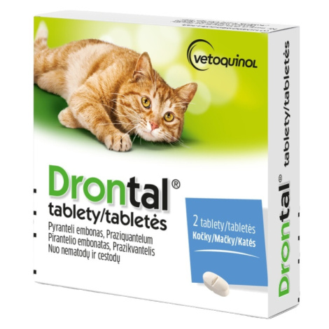 Drontal pro kočky 2 tablety
