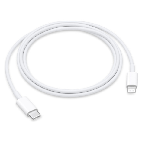 Apple MUQ93ZM/A USB-C / Lightning, 1m Bílá