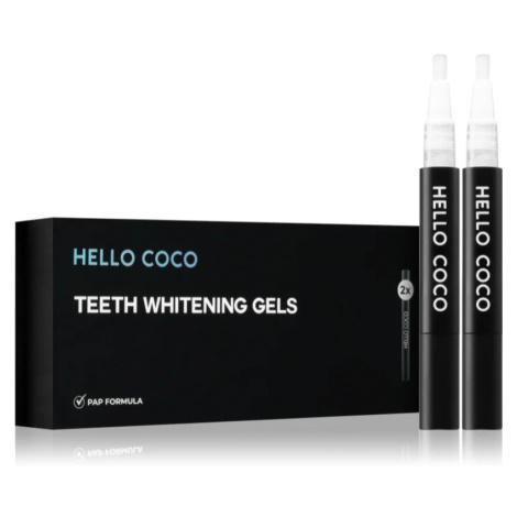 Hello Coco PAP+ Teeth Whitening Gels náhradní náplň s bělicím účinkem 2 ks