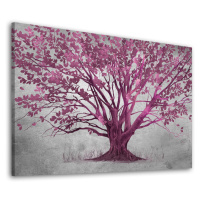 Obraz na plátně PURPLE TREE různé rozměry Ludesign ludesign obrazy: 70x50 cm